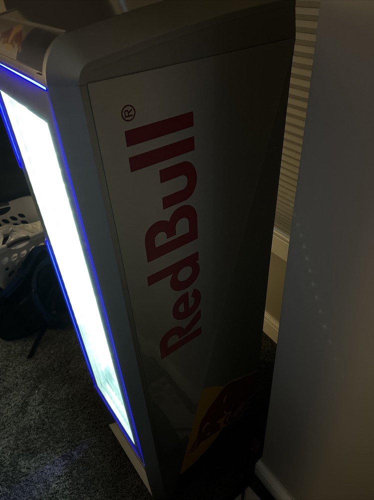 red bull fridge