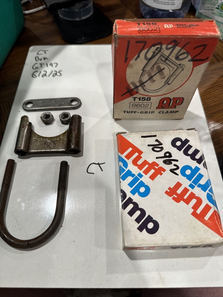 Nos Tuff Grip Exhaust Clamp T158