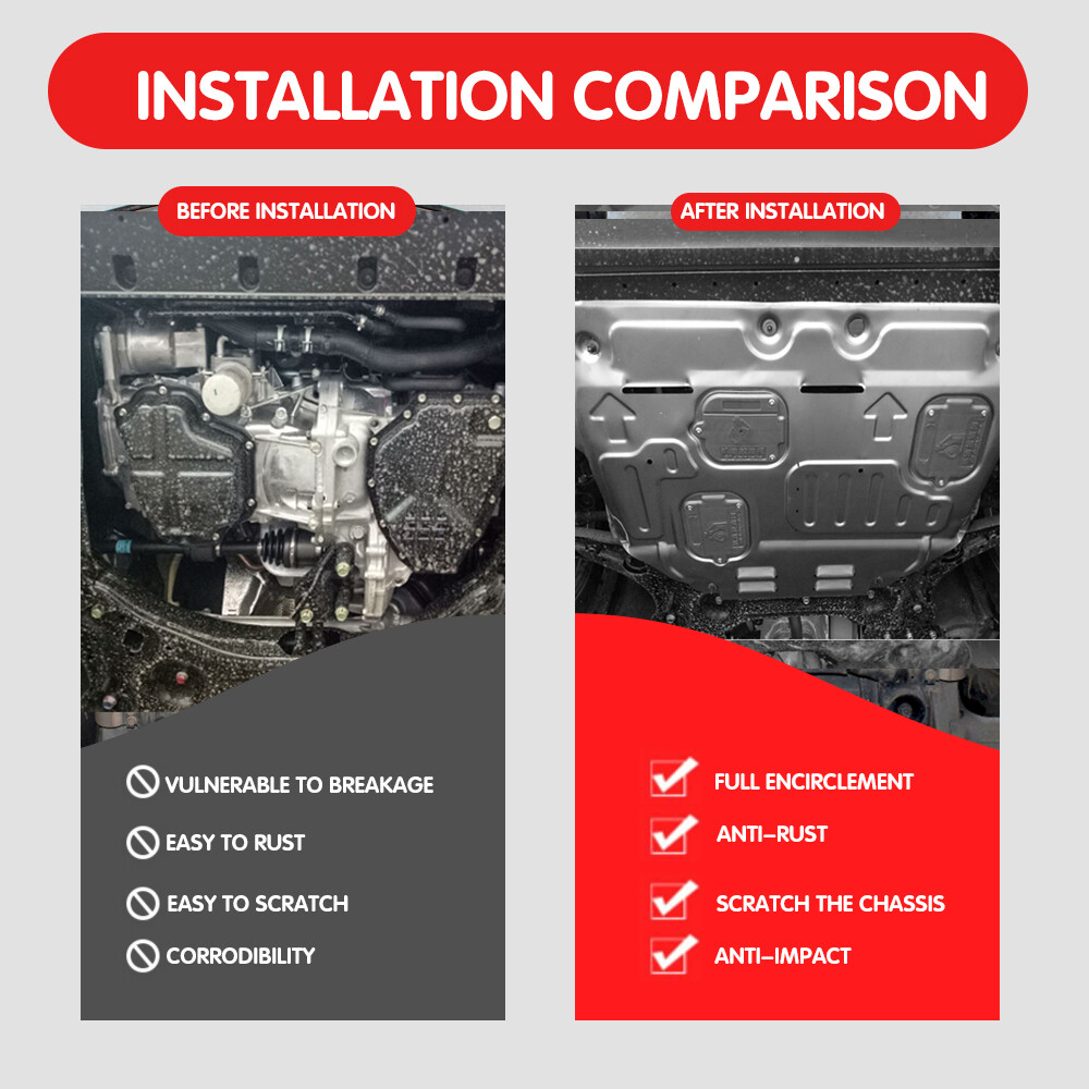 Engine Splash Guard For Nissan KICKS 2018-2023 Under Engine Shield Cover Board