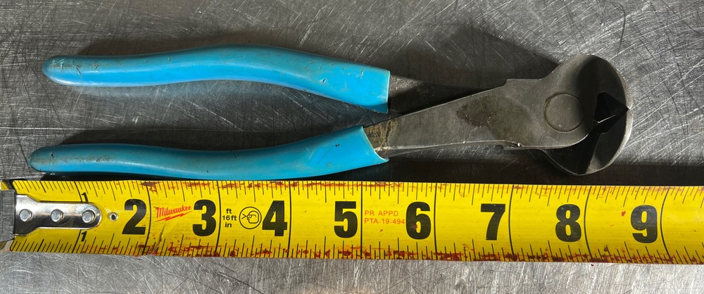 Vintage Blacksmith Nail Puller Electrician Pliers