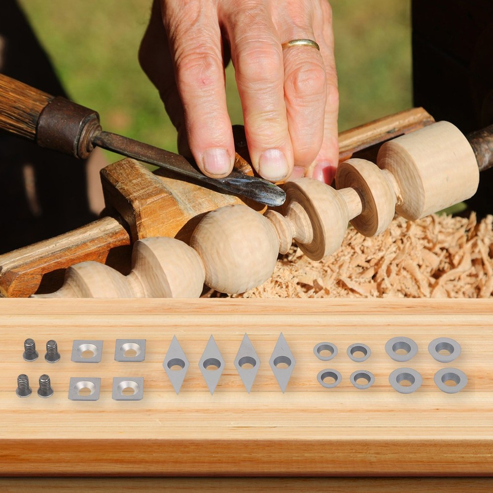 Easy To Replace Wood Lathe Inserts Lathe Tool Replacement Sturdy And Reliable