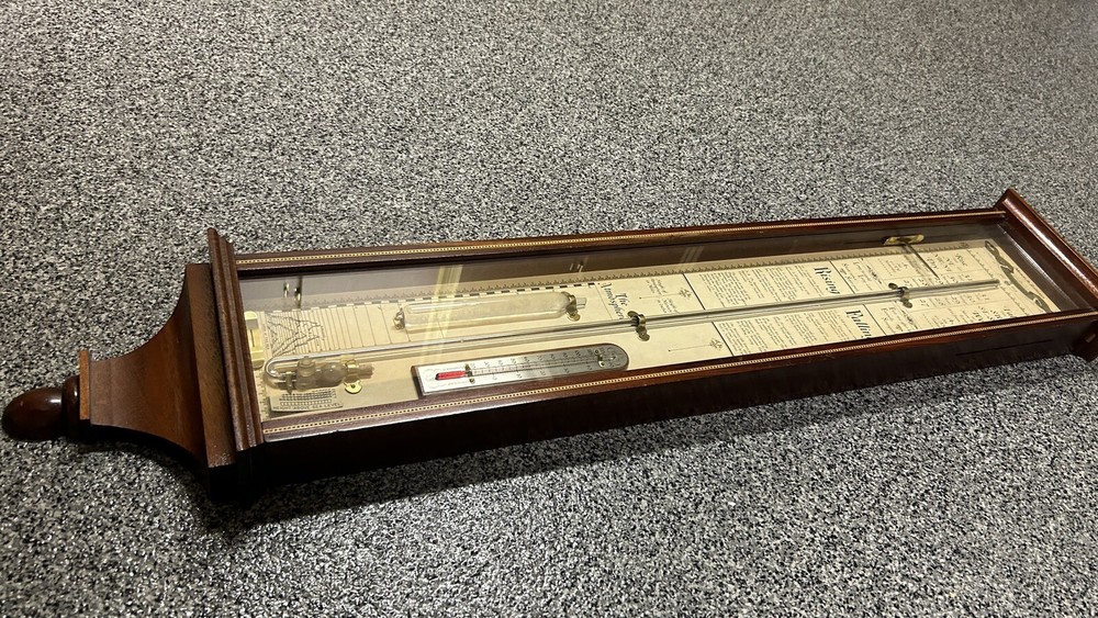 antique weather station