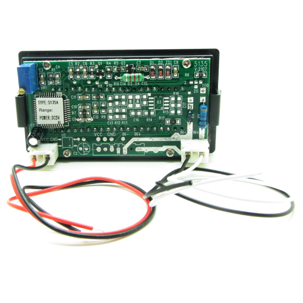 DC 1000V Red LED Digital Volt Voltmeter Panel Digit Voltage Meter 0-1000V DC