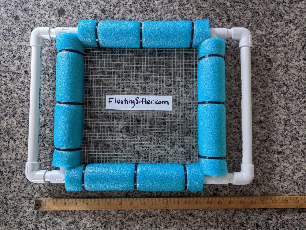 Floating Sifter w/ Handles Shark Teeth/ Shells/ Gems