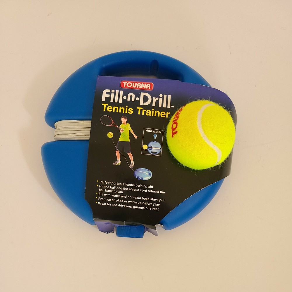 TOURNA Fill-n-Drill Tennis Trainer Training Aid