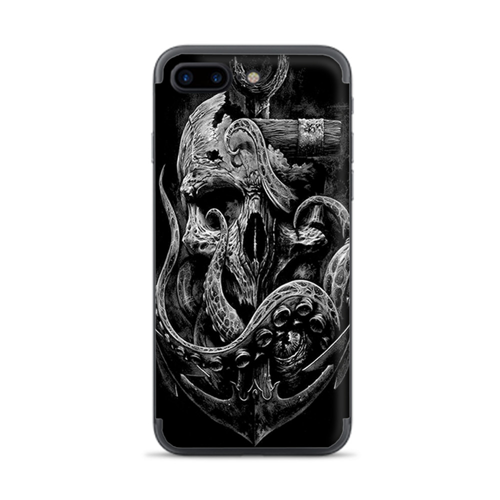 Apple iPhone 7 / 8 Plus Skins Decal Wrap Skull Anchor Octopus Under Sea