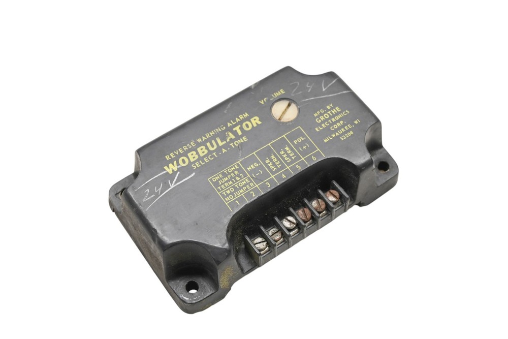 Grothe Electronics GR-2 24V Select-A-Tone Reverse Warning Alarm Wobbulator