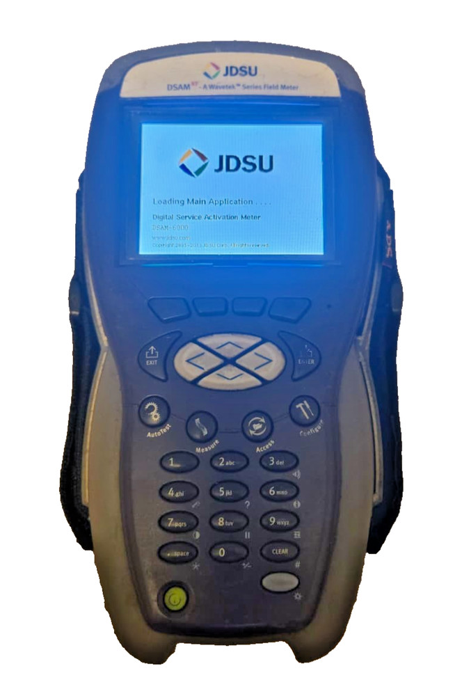 JDSU DSAM-6000B XT Digital Service Activation Meter | Powers On