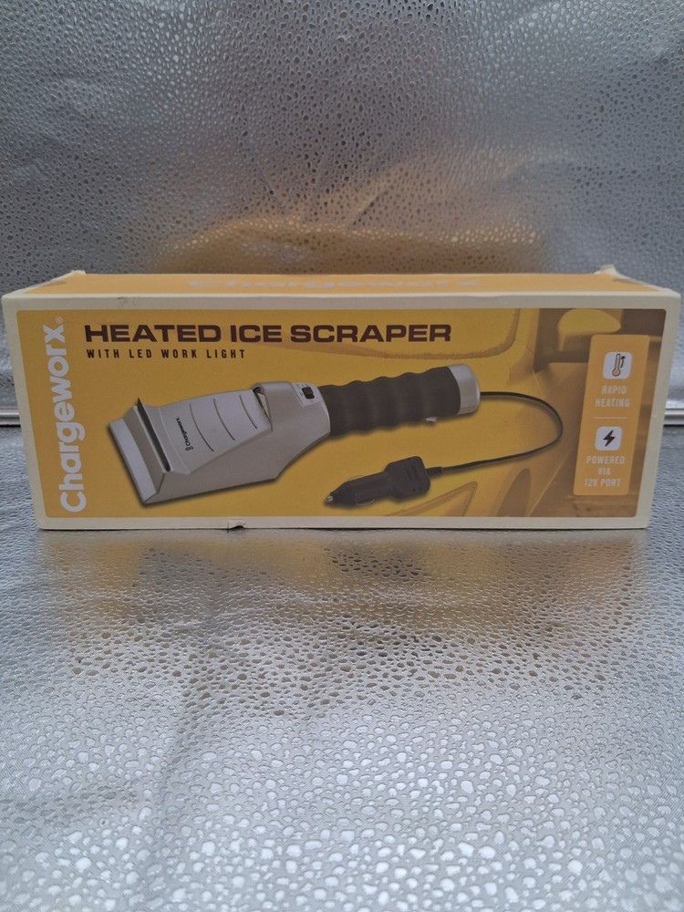 ChargeWorx Electric Heated Ice Scraper