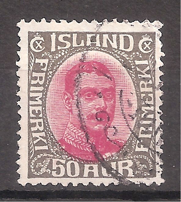 Iceland   Sc# 125   Used   Cat Val $12   gtc19