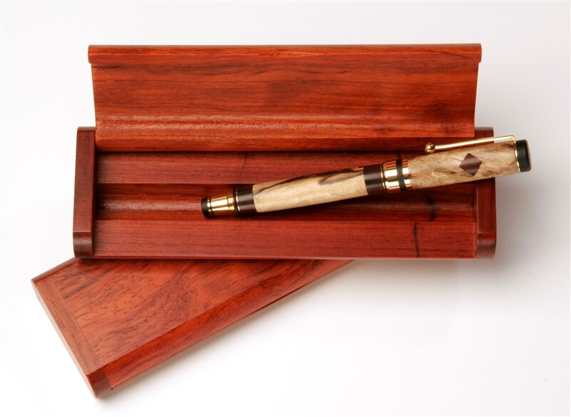 Lanier Pens Pen Gift Box - Stained Rosewood Single