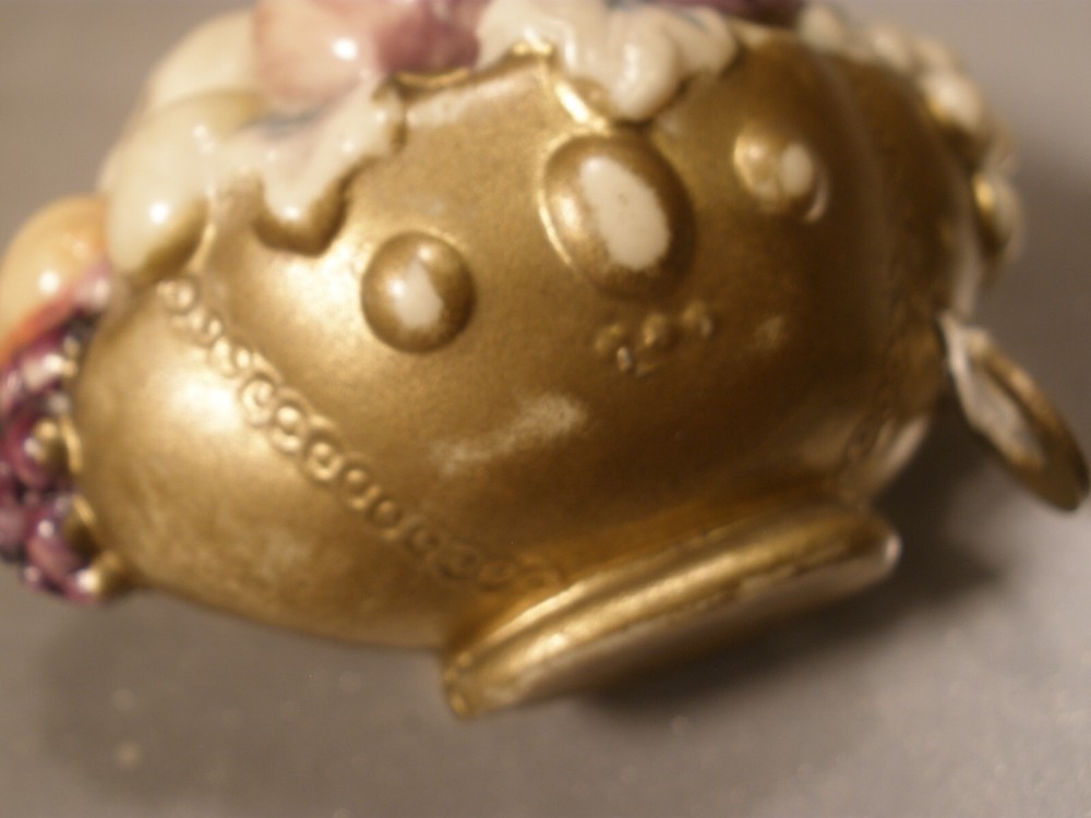 Celluloid Fruit Basket Tape Measure