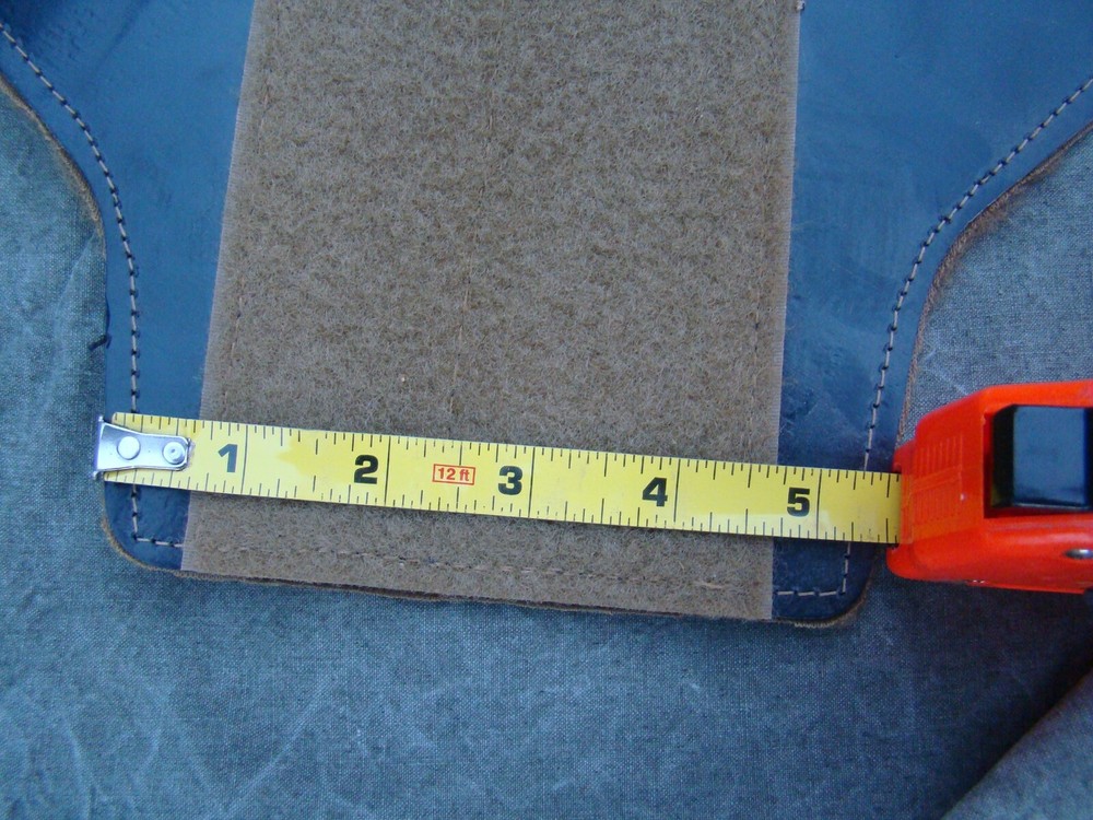 USMC MARPAT ILBE Mainpack Shoulder strap attachment hook and loop frame sheet
