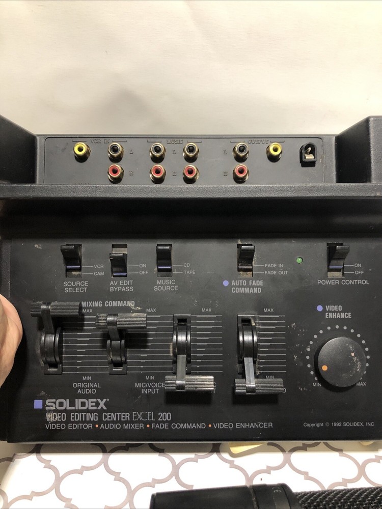 Solidex Video Editing Excel 200 Untested