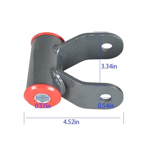 2inch Rear Drop Shackles Lowering Kit Replacement for Ram 1500 2002-2008