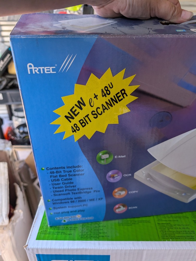 New Artec e+ Scanner 19200 600x1200 dpi Scanner