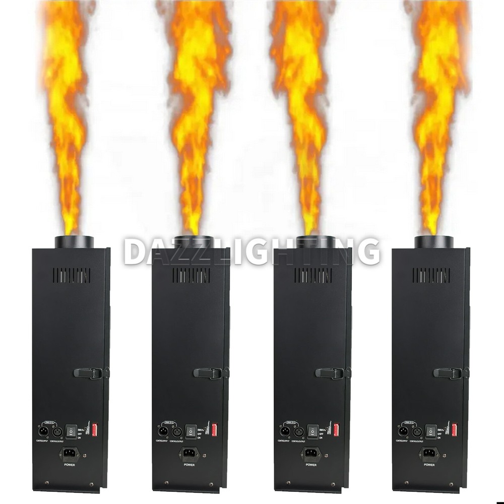 PAIDUN 1/2/4PCS 200W Fire Thrower Machine Flame Effect Projector Disco DJ Club