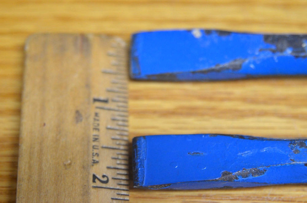 Two 5/8in. Octagonal Chisels 12" Long (1-B)