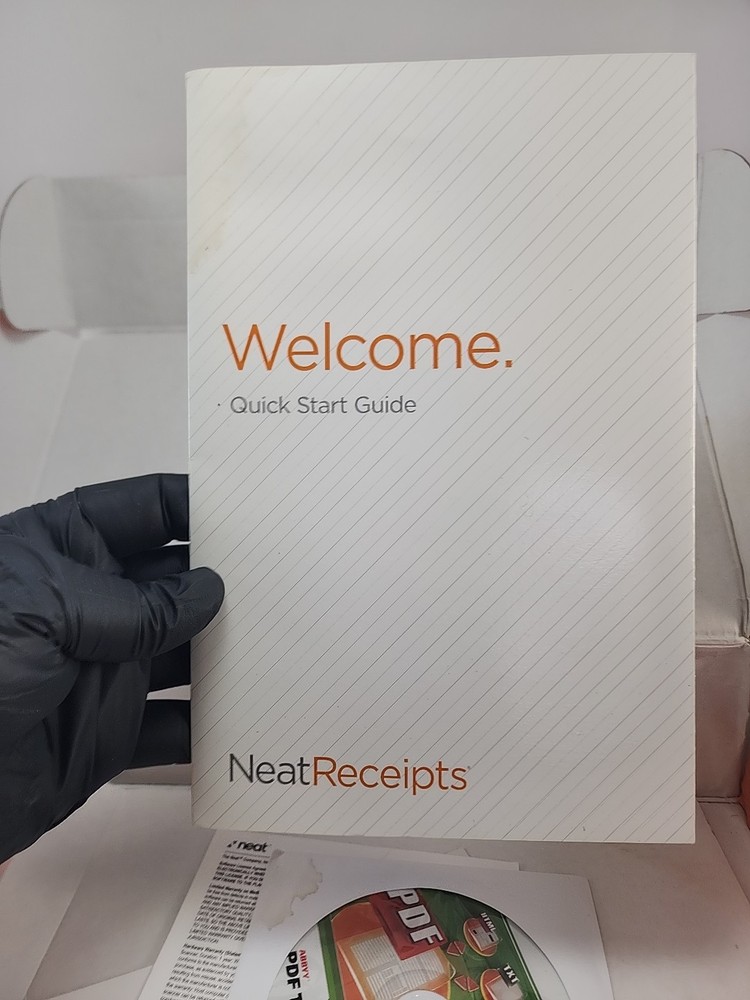 Neat Receipts Mobile Scanner + Digital Filing System Complete