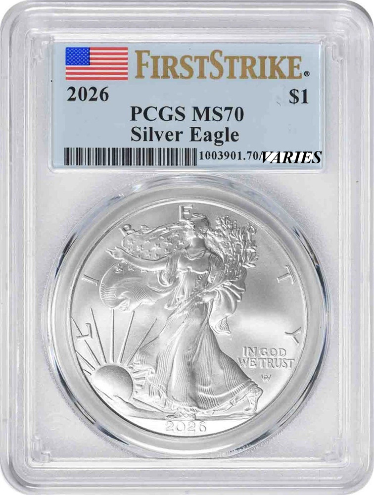 2026-(W) American Silver Eagle MS-70 PCGS (FirstStrike®)
