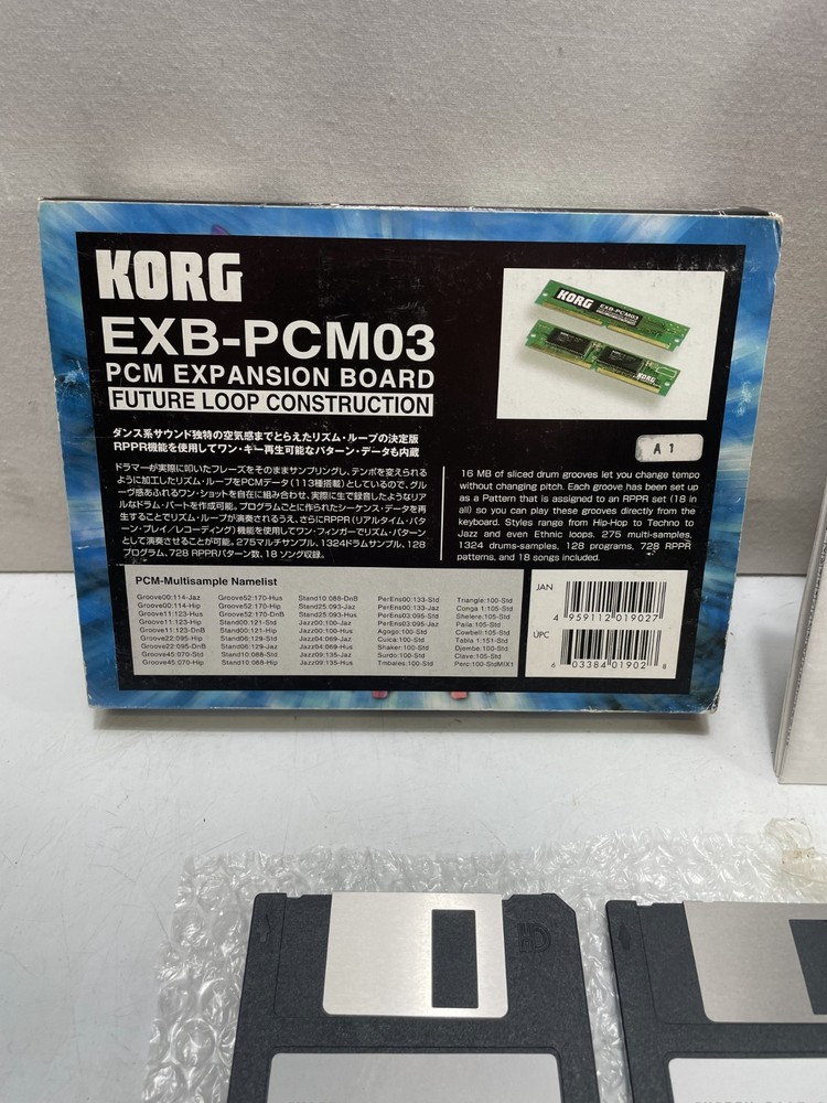 Korg EXB-PCM03 Future Loop Construction PCM Expansion Board for Korg Workstation