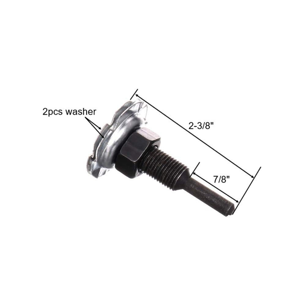BLSGBUIDING Arbor Mandrel for Drill 1/4" Shank 1/2" Threads Adapter...