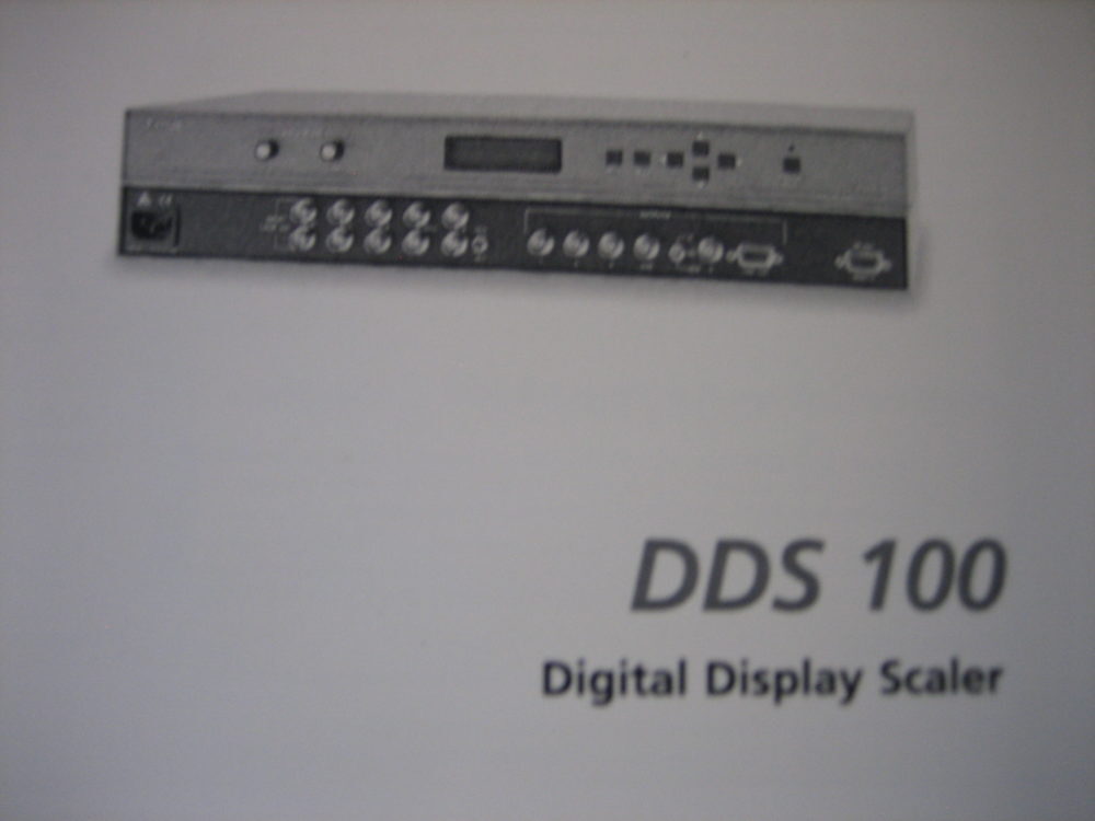 Extron Electronics DDS 100 User's Manual  - FREE US SHIP