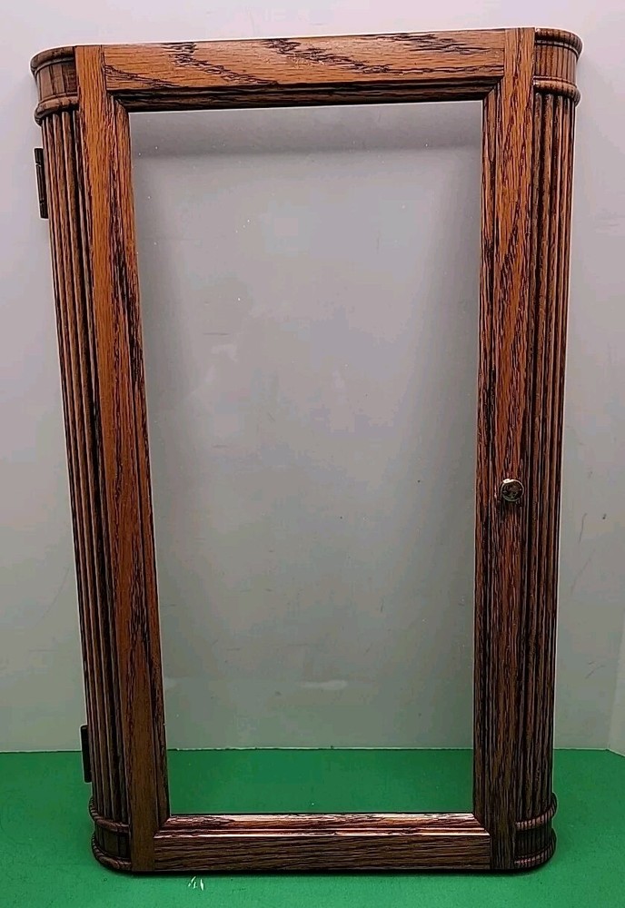 Sandringham Wall Clock Oak Front Door With Glass Replacement Part.