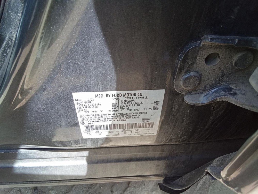 Camera/Projector Camera Windshield Mounted Fits 20-24 AVIATOR 860247