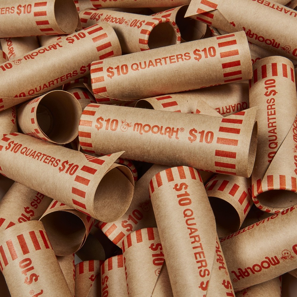 Coin Wrappers Paper Assorted Denominations