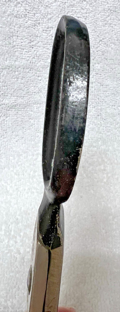 Vintage Extra Long Sewing Scissors with 7 inch Ruler on Blade