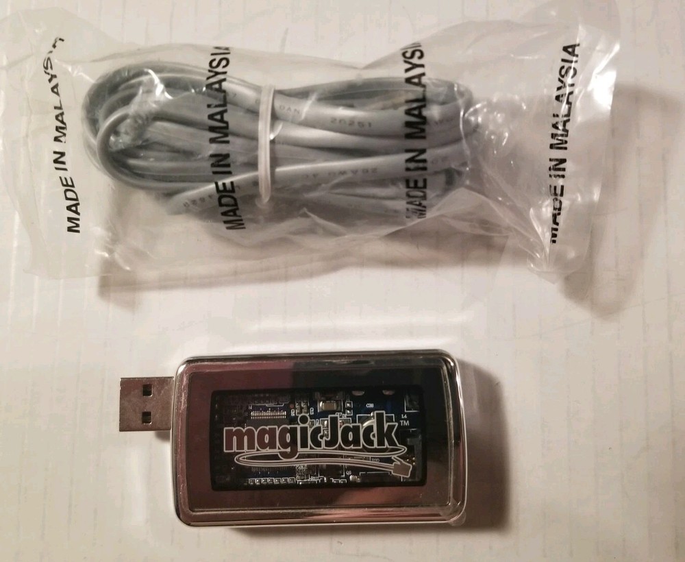 Original Magic Jack Phone System USB Phone Jack