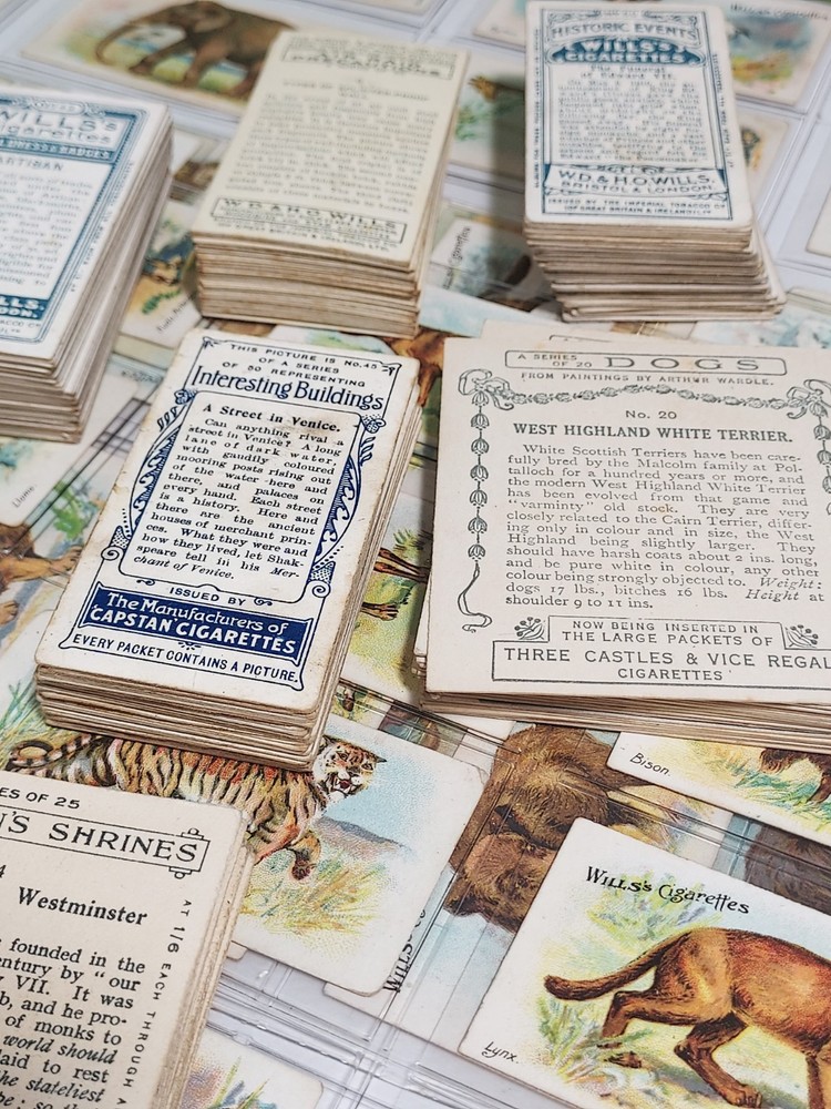 WD & HO Wills: Cigarette cards complete sets - pick from drop down list