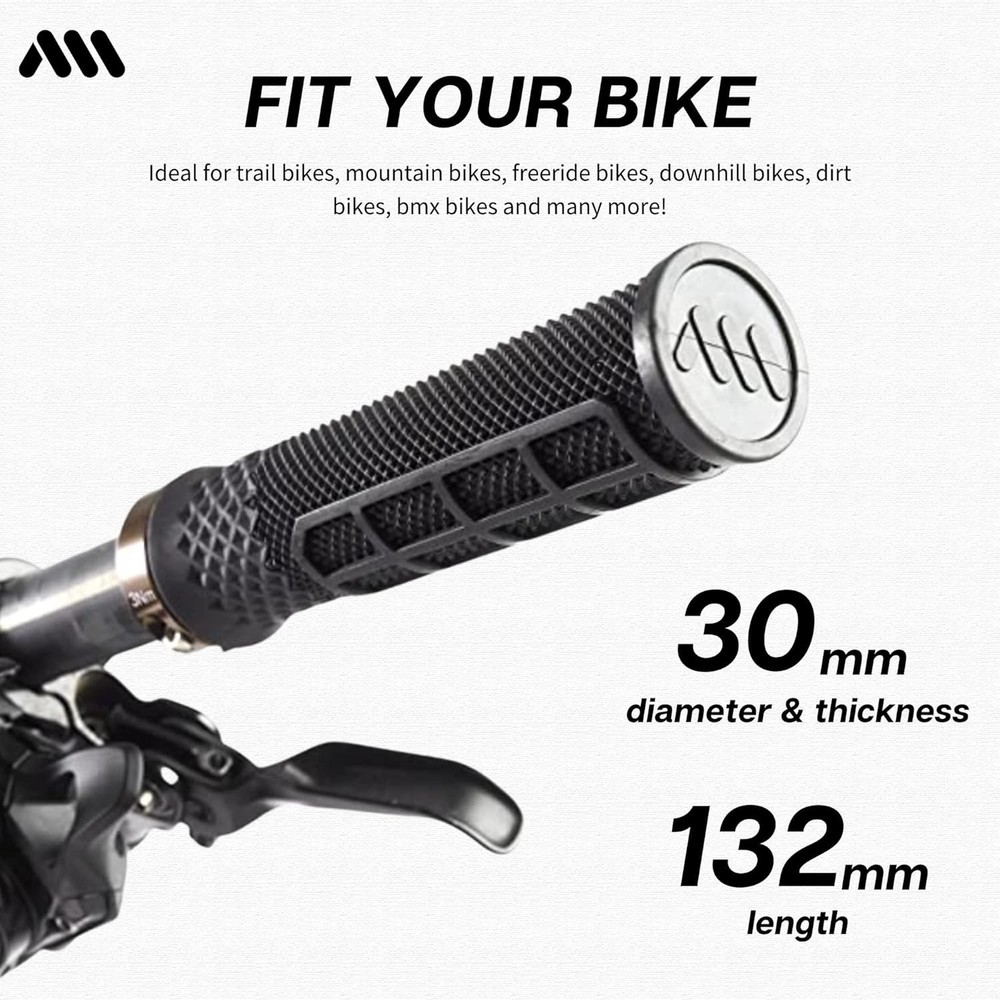 - Lock-on Dual Pattern, Dual Density, Under 3.52 Ounces Grips