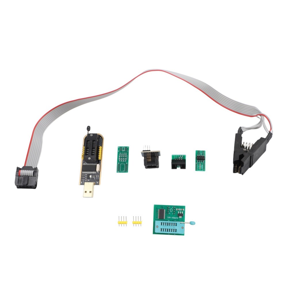 USB Programmer CH341A Programmer 24/25 Series Chip Support 3.3V-5V Voltage Range