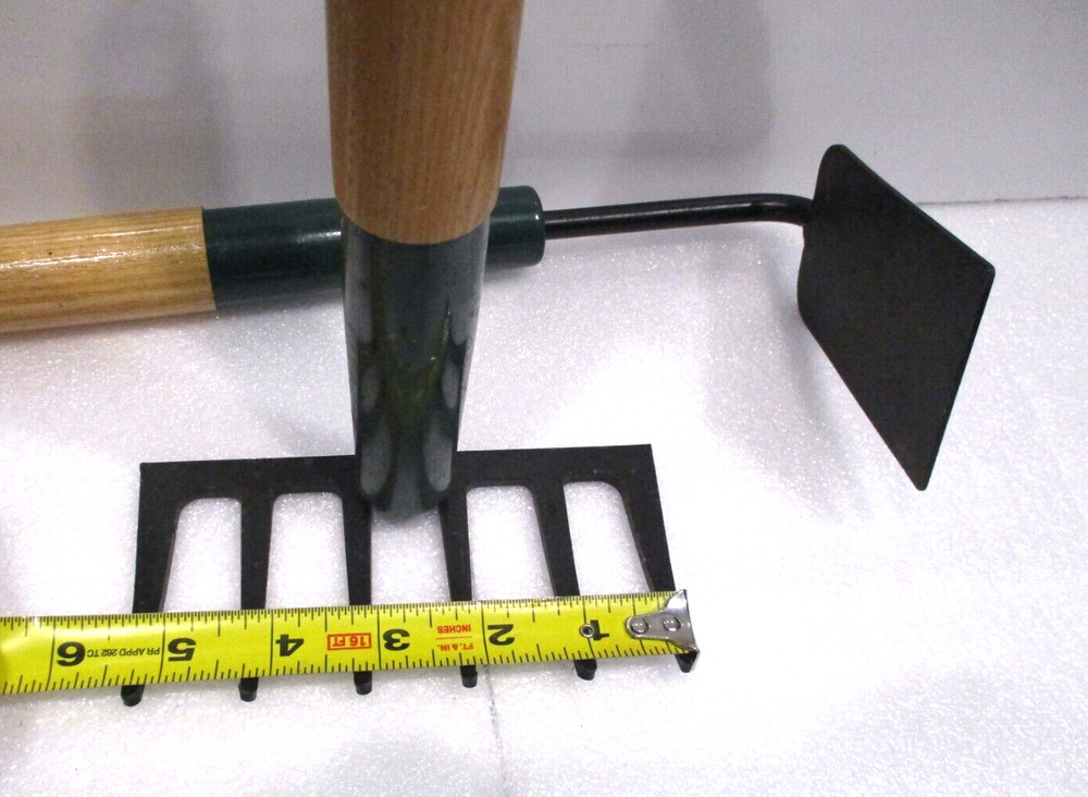 2 Garden Tools Wood Handles