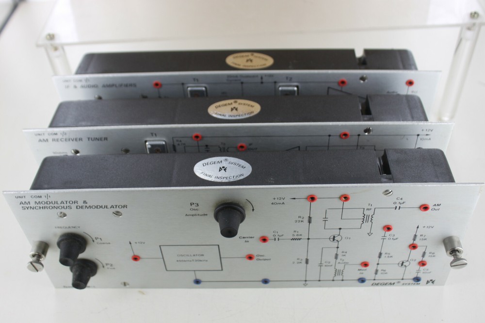 DEGEM SYSTEMS UNITCOM 1 AUDIO AMPLIFIERS AM TUNER MODULATOR