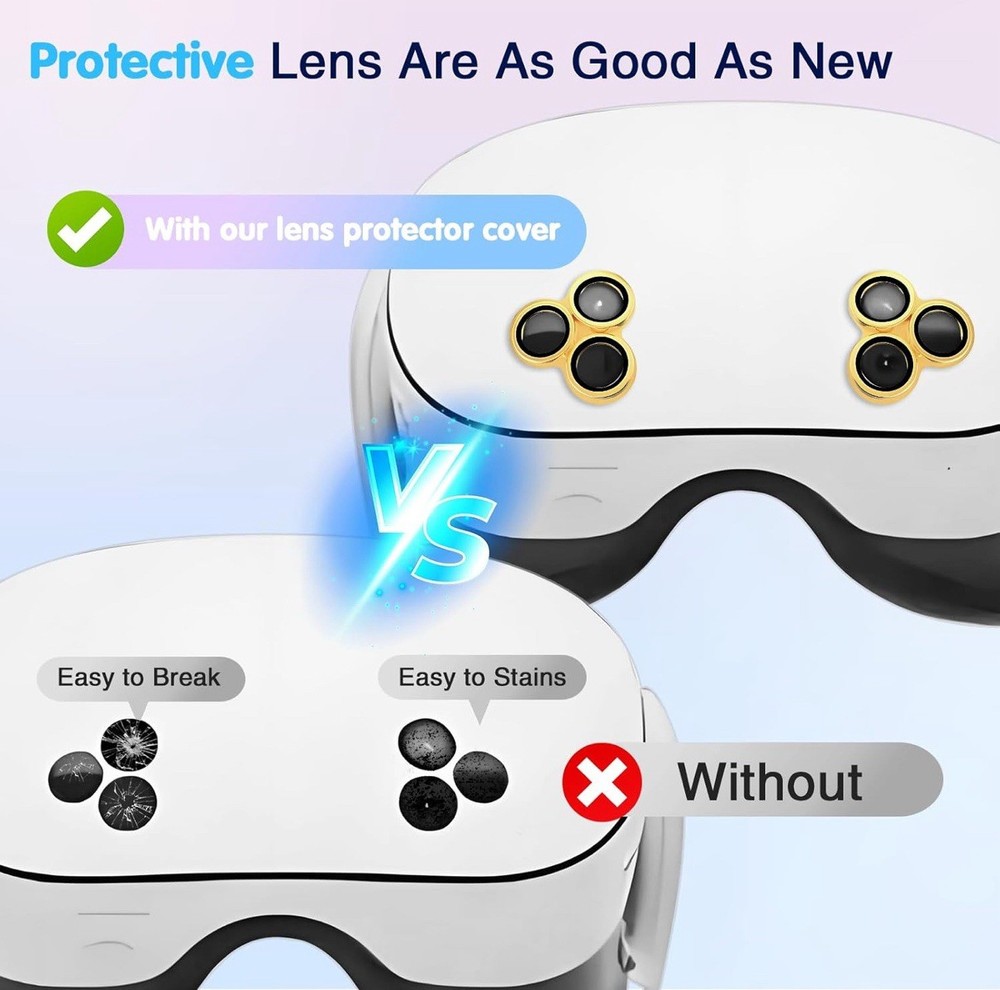 Juylay Camera Lens Protectorfor Meta Quest 3S Accessories