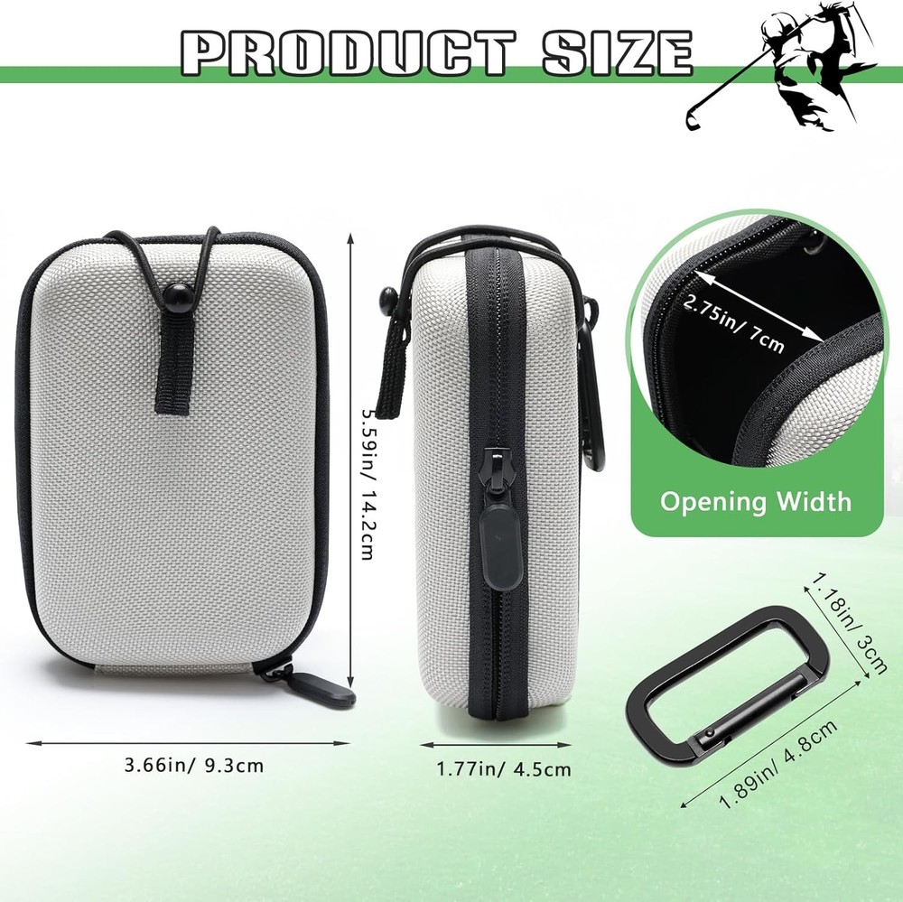 Golf Rangefinder Hard Shell Case, Hard Golf Rangefinder Case Universal Range Fin