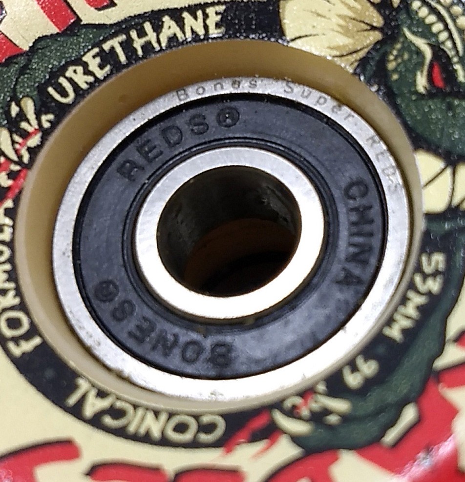 SPITFIRE Bradley 53mm 99a WHEELS Gremlins Spike NEVER RIDDEN & BONES SUPER REDS