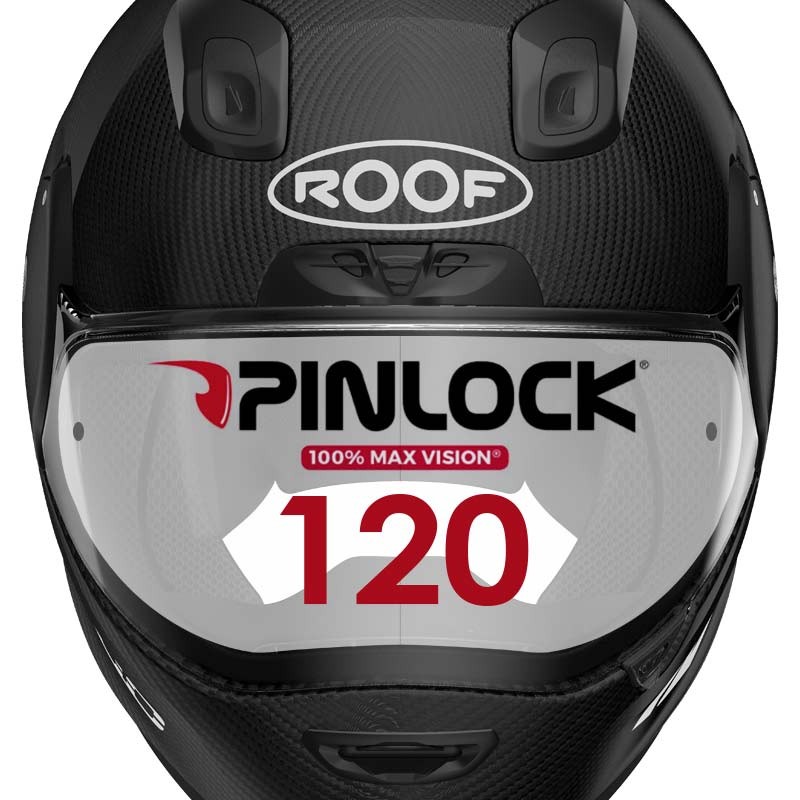 ROOF MAXVISION PINLOCK 120 CLEAR ANTIFOG INSERT