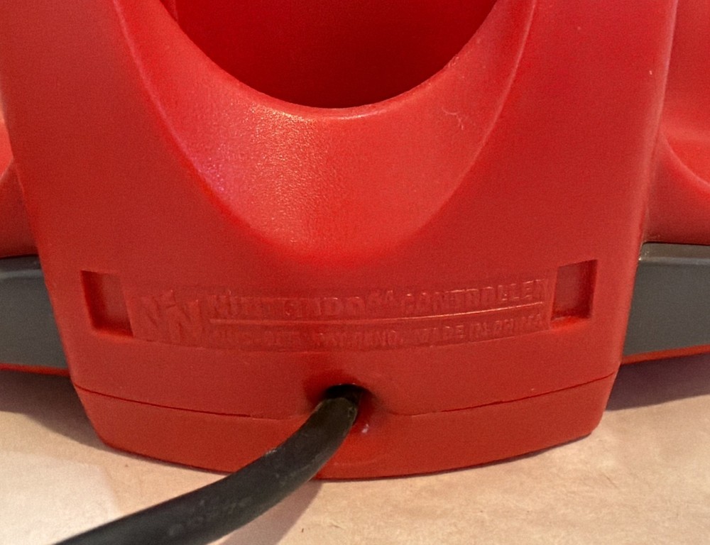 Nintendo 64 Red Controller - Tested & Working - Great Condition