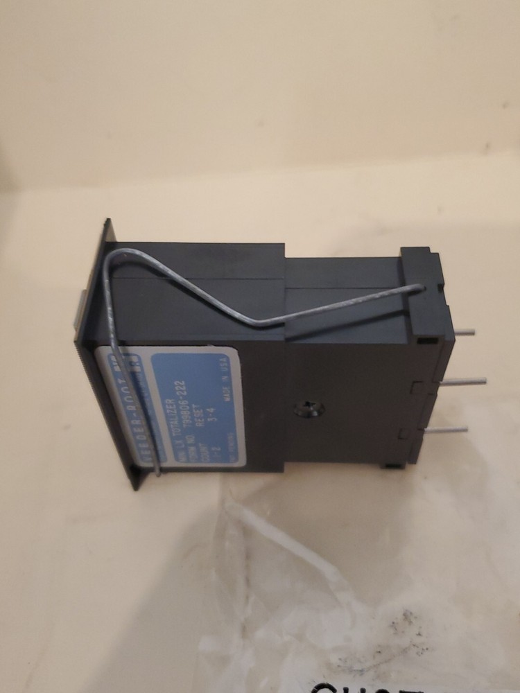 Danaher Controls VEEDER ROOT - 0799806-222 - 6 DIGIT LCD Mini Totalizer - (NEW)