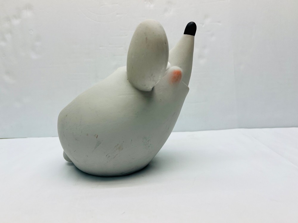 adorable mouse planter big ears pink cheeks blue eyes