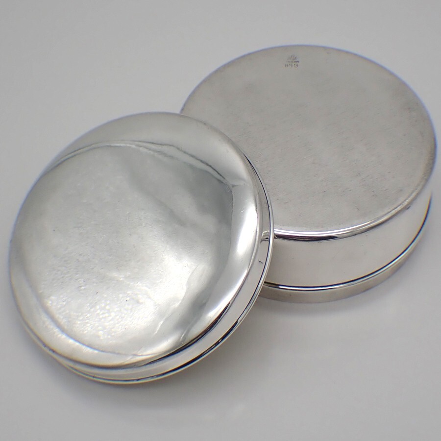 Round Box Sterling Silver Frank Smith No Mono