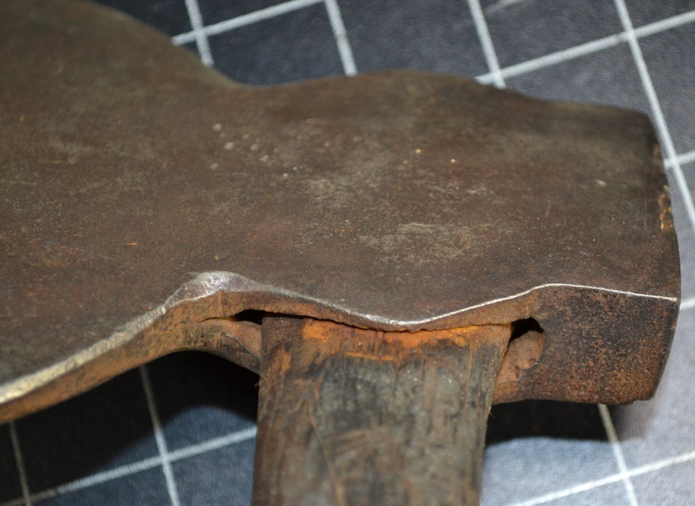 C. CADY - BROAD HATCHET - EARLY 1800's