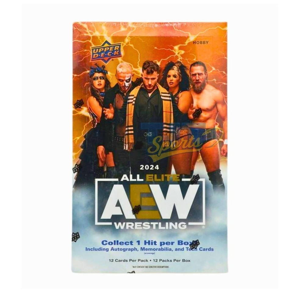 2024 Upper Deck AEW Wrestling Hobby Box - LGS Sale