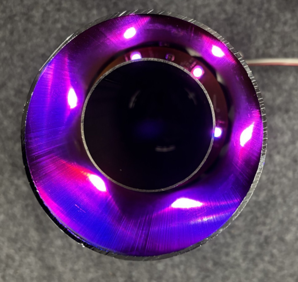APC MUFFLER TIP INFERNO LED 7 COLORS