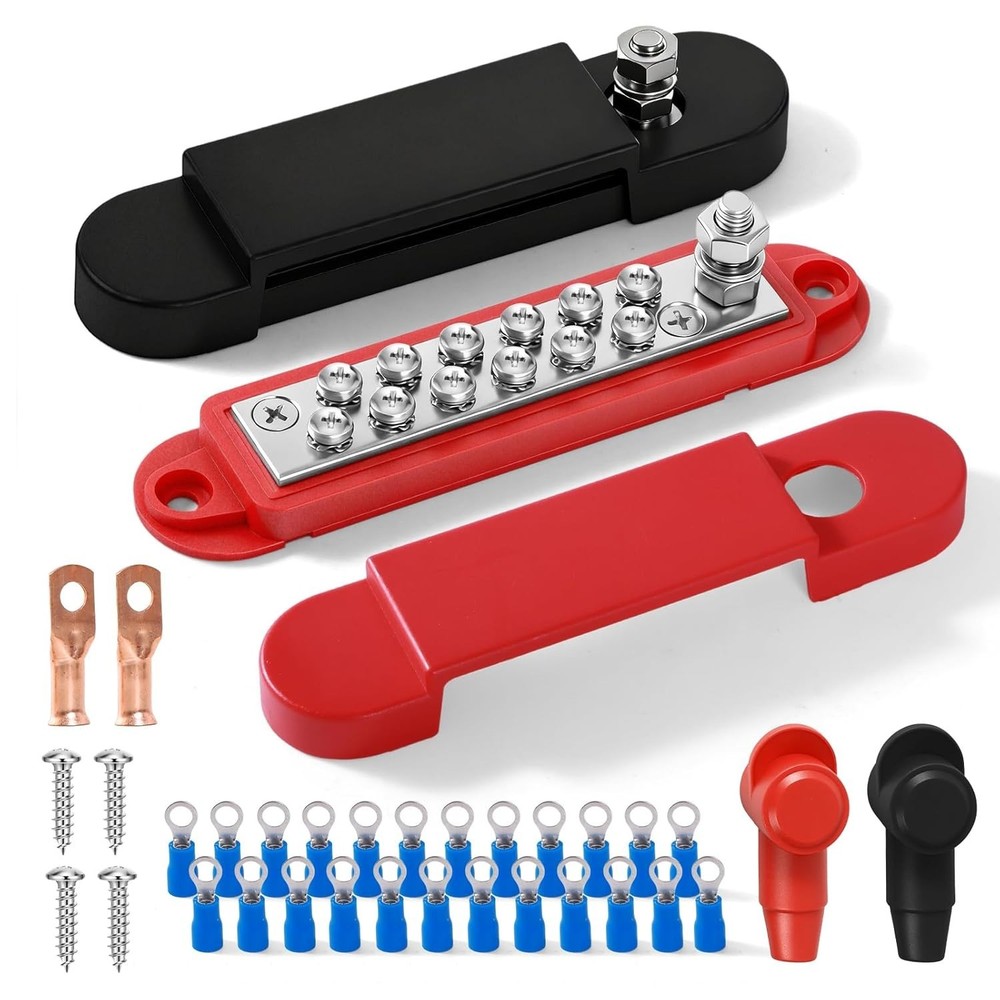 12V 150A Power Distribution Block – Your Essential Bus Bar Solution
