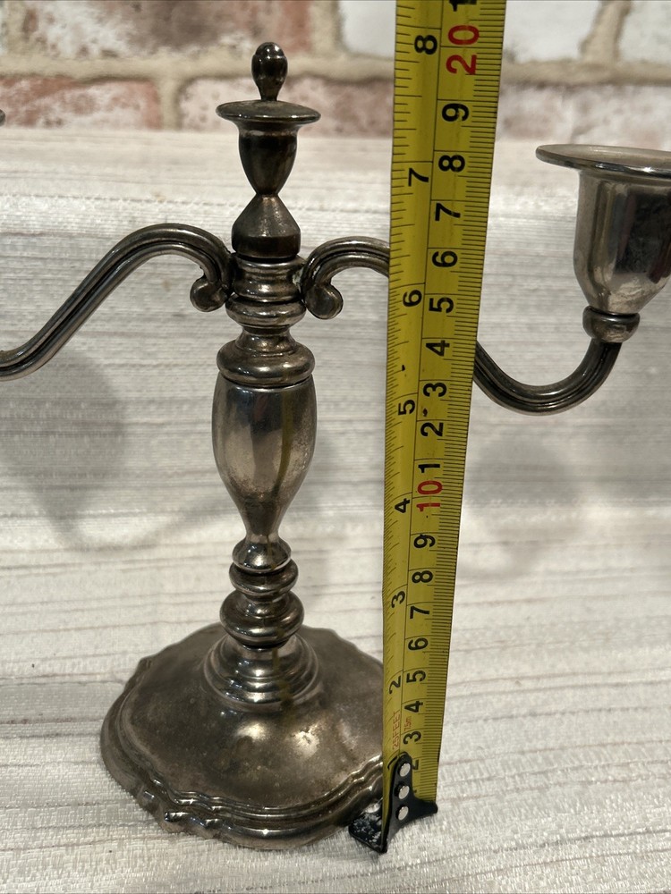 Vintage Silver Plated Candelabra